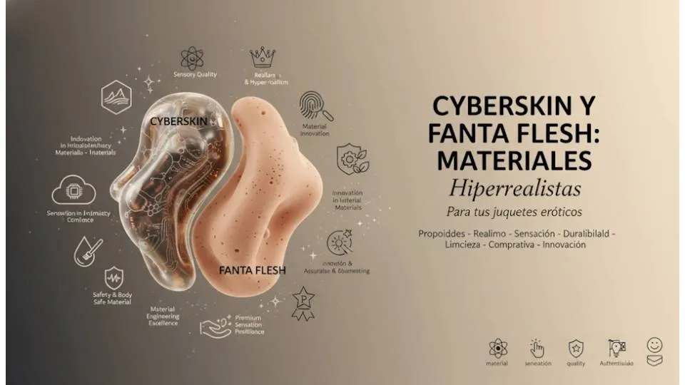 Cyberskin y Fanta Flesh: tacto, limpieza y cuidados